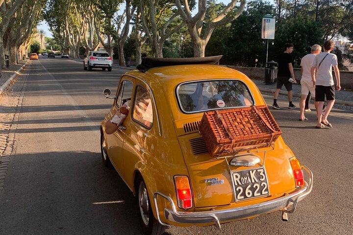 Vintage Rome Unveiled: A Fiat 500 Journey Through Time