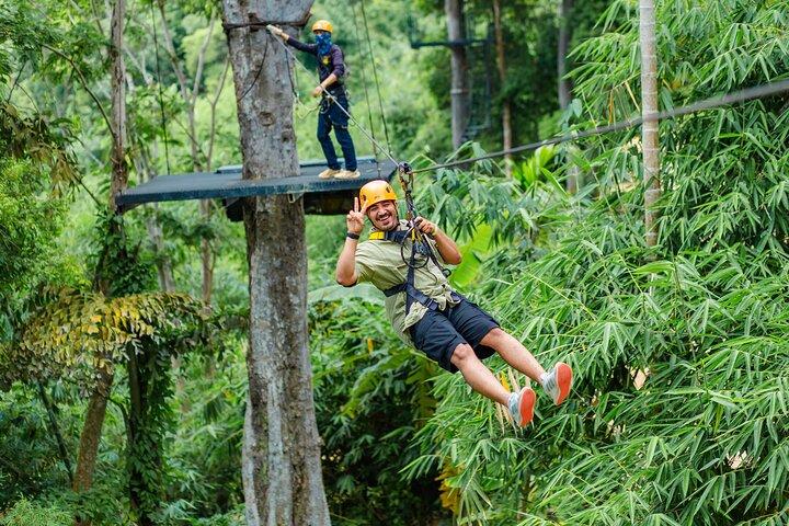 High Flying Zipline and Off Road ATV Adventure in Phuket
