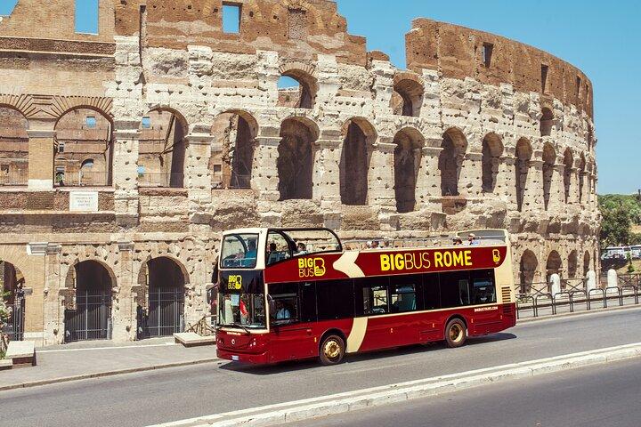 Colosseum, Roman Forum Experience and Hop On Hop Off Bus Tour