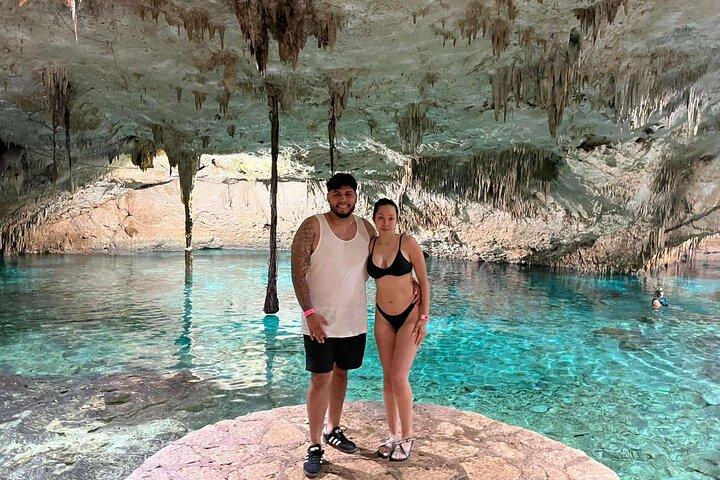 Cenote and Swimming with Turtles Private Tour in Akumal
