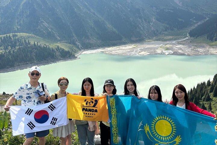 Big Almaty Lake transfer directly to the lake. No hiking