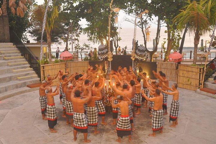 Bali Kecak Fire Dance Show at Tanah Lot, Tabanan with Transport