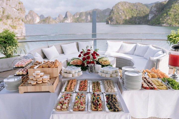 Taliya 5 Star Luxury Cruise Hanoi to Ha Long and Lan Ha Bay Tour