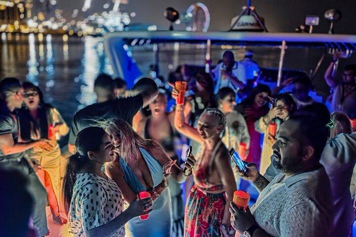 Dubai Marina Three Hour Superyacht Party + Optional Transport