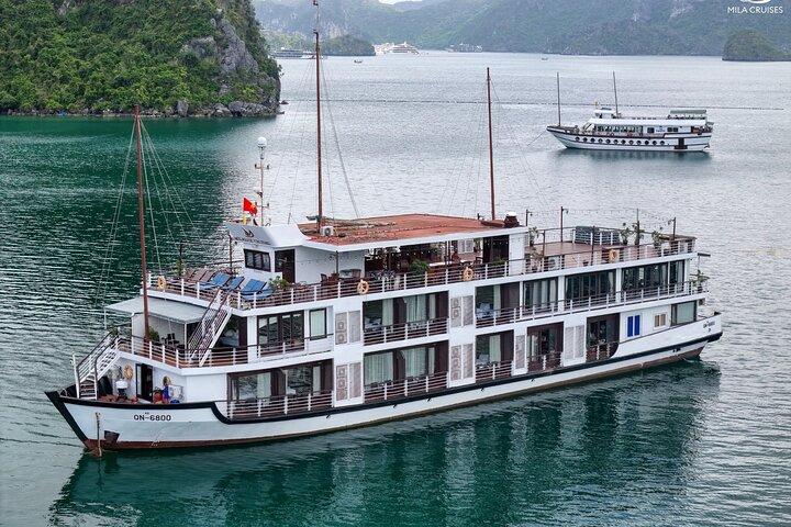 From Hanoi: 2-Day Halong Bay Escape on the 5-Star Milalux Cruise