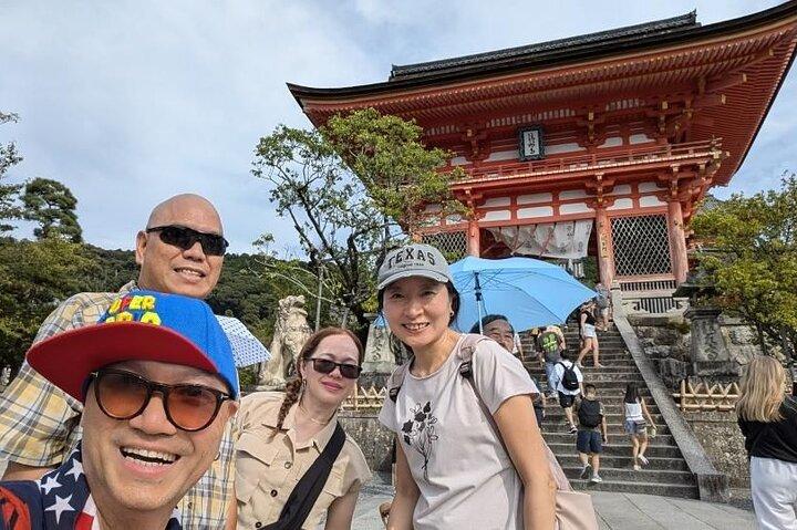 Kyoto Private Tour from Osaka– Local Japanese Experienced Guide