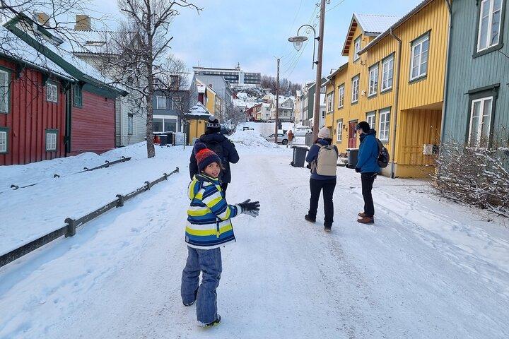 Tromso Walking Tour with Treasure Hunt and Arctic Cathedral Visit