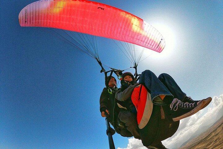 Paragliding Adventure Over the Atlas Mountains & Lake — Marrakech