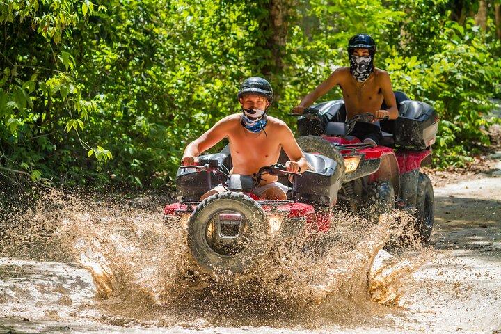 ATV to Jade Cavern, Mud Trails, Snorkel and Lunch with Open Bar