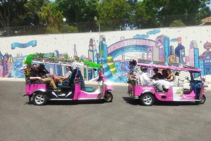 Lisbon-Private Tuk Tuk Tour With Free Hotel Pickup & Drop off
