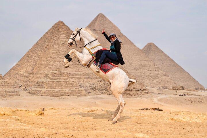 Giza Pyramids Tour with Camel Ride and Jumping Horse Picture