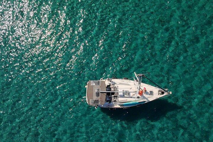 5 hours from Sithonia: Sailing trip secluded coves & Islands