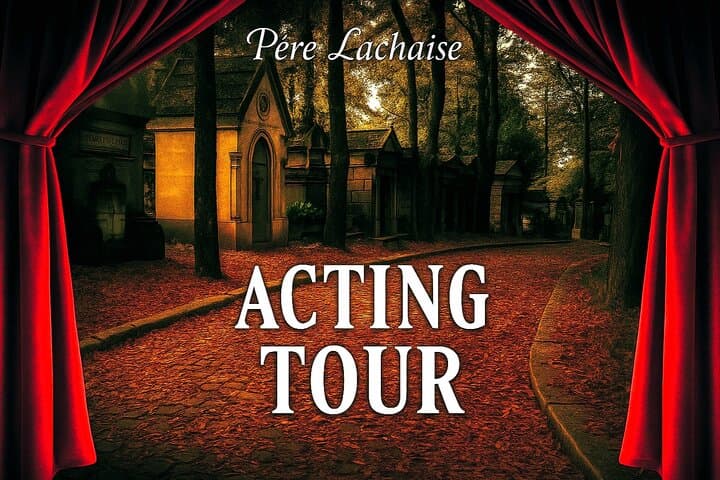 Father-Lachaise stories and mysteries told by an actor