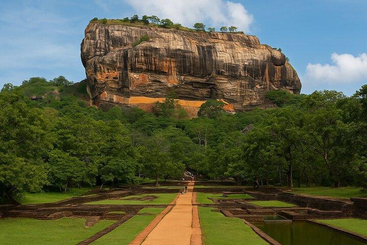 Sigiriya Dambulla Caves and Minneriya Safari Day Trip from Kandy