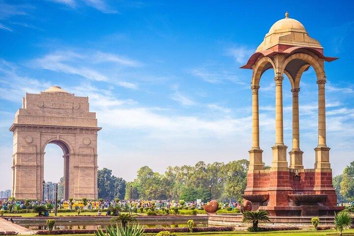 Old Delhi Heritage Walk and Half Day New Delhi Sightseeing