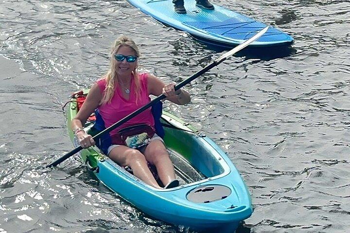 Crystal River: Three Sisters Clear Kayak and Snorkeling Tour