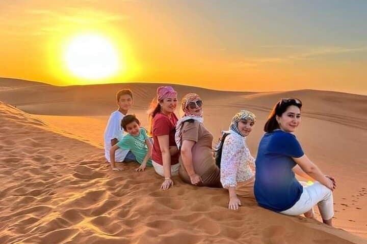 VIP Red Dune Safari With 4x4 Pick/Drop, CamelRide, BBQ, Dinner