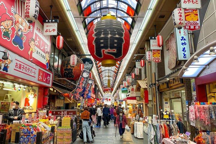 Full Day Walking Tour in Osaka Castle Temples and Ukiyoe