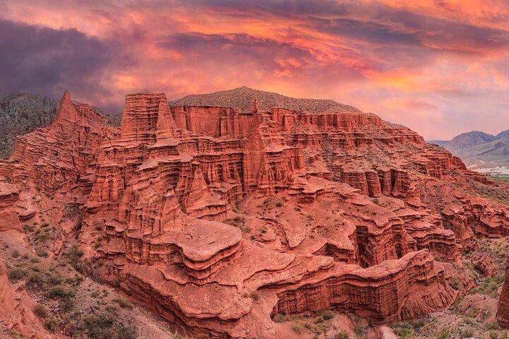 All in one Day: Burana, Kok Moynok Canyon& Issyk Kul from Bishkek