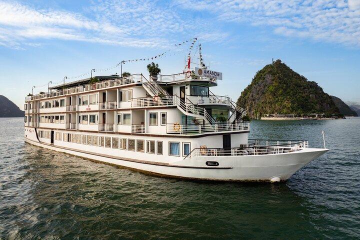 From Hanoi : Halong Bay 2 Days 1 Night Amanda Premier Cruise Tour