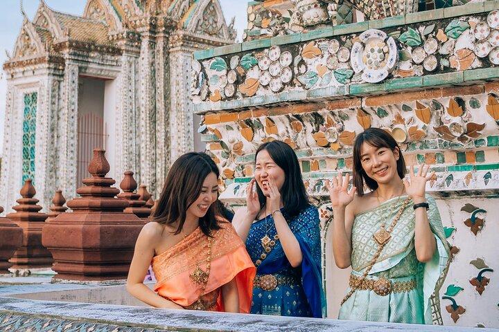 Bangkok City: Reclining Buddha, Temple of Dawn & River Cruise