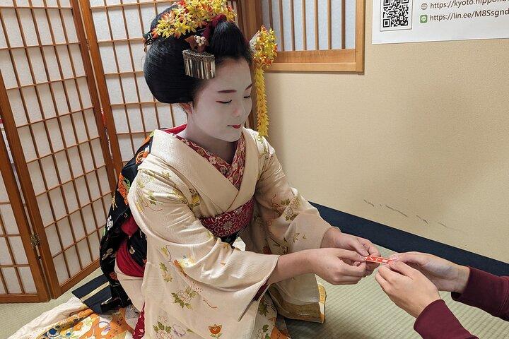 Dinner with Maiko