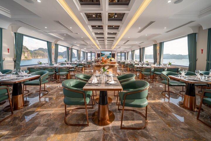Leona Cruise Luxury 5-Star Day Tour in Halong Bay