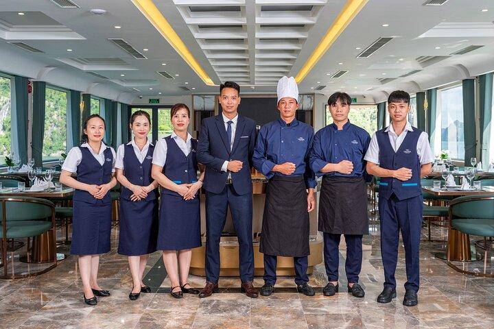 Leona Cruise Luxury 5-Star Day Tour in Halong Bay