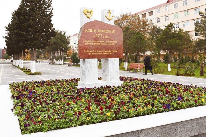 Baku: Sumgait , Pink Lake , Candy mountains and Green Bazar Visit