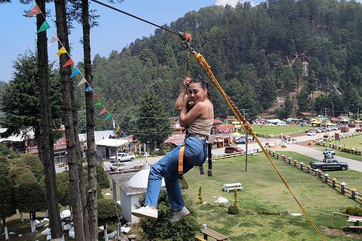 CDMX Forest Adventure: ATVs, Horses, Ziplines & Transport