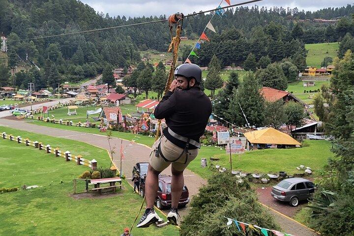 CDMX Forest Adventure: ATVs, Horses, Ziplines & Transport