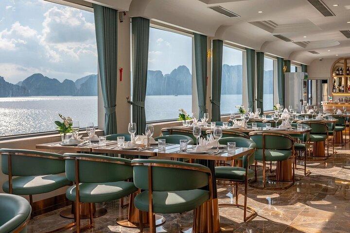 Halong Bay Luxury Discovery – Leona 5-Star Day Cruise from Hanoi
