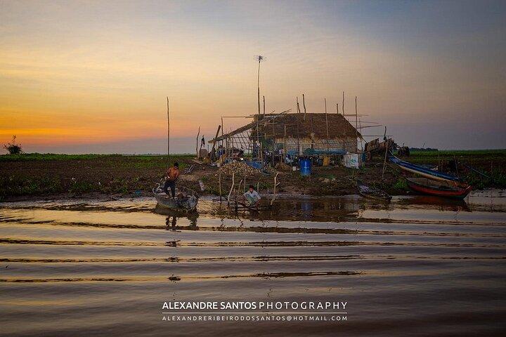 Kompong Kleang Floating Village on the Tonle Sap Lake
