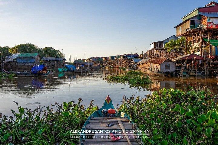 Kompong Kleang Floating Village on the Tonle Sap Lake