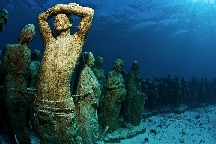 Snorkeling Adventure at the Cancun Underwater Museum