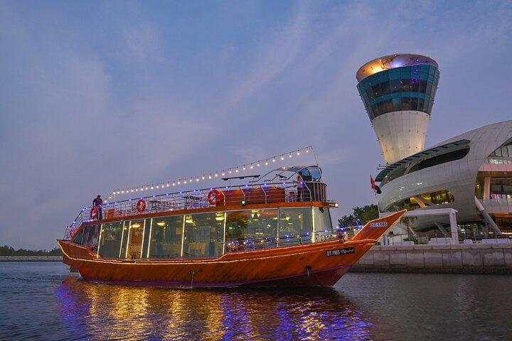 Luxury Dhow Dinner Cruise Abu Dhabi Yas Island