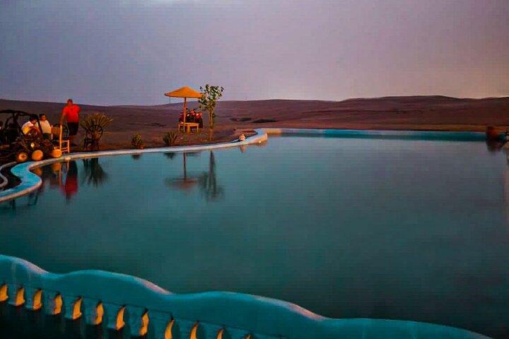 Marrakech Sunset Dinner in the Agafay Desert with Show and Pool