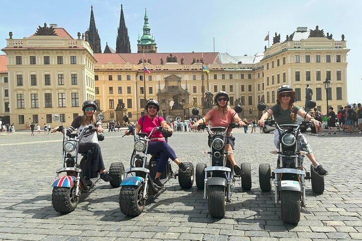 Amazing !!! Electric Trike Tour of Prague, live guide included