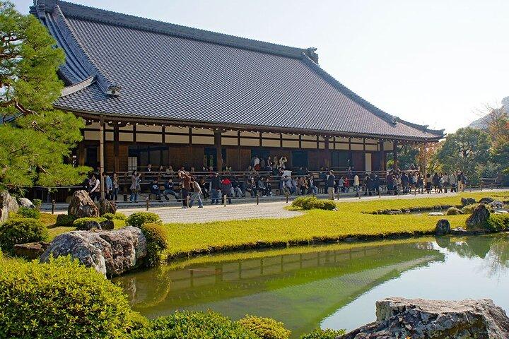 Kyoto: Arashiyama Tenryuji Temple, Bamboo Grove, and Monkeys Tour