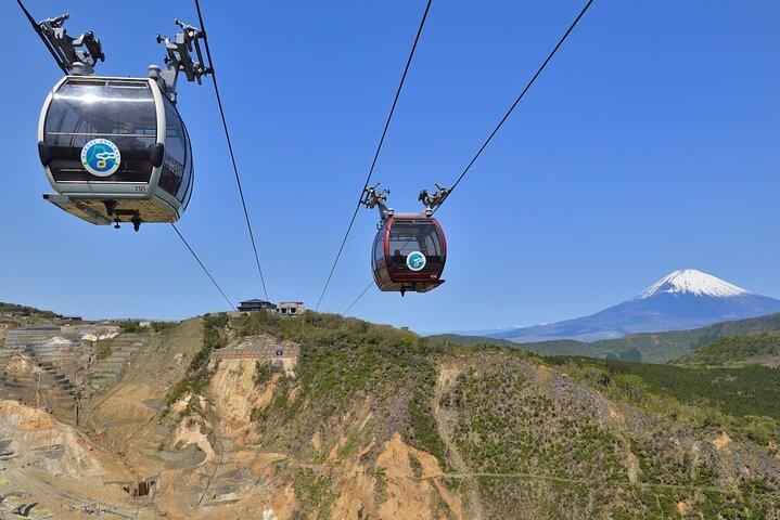 Mt. Fuji Hakone and Kamakura Day Tour: Cruise/Ropeway/island