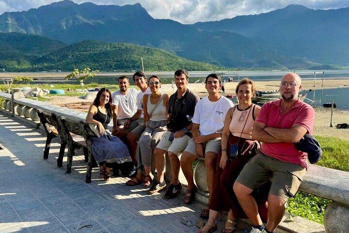 Hue: Private Car to Hoi An via Hai Van Pass & Golden Bridge