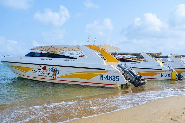 Coral Island Speedboat Tour from Pattaya Only for Indian Tourists