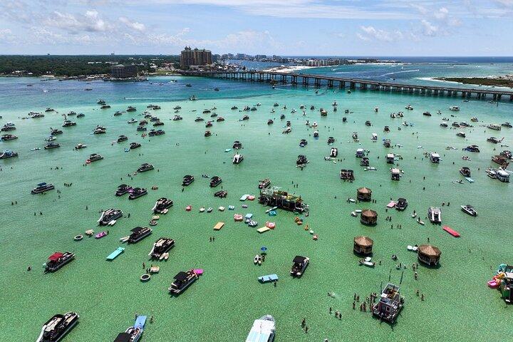Tiki Pub Crab Island Sandbar Cruise