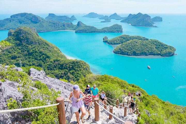 Angthong National Marine Park, Big Boat from Koh Samui