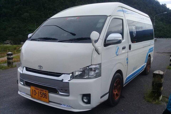 Koh Lanta to Krabi Air Conditioned Shared Van Transfer