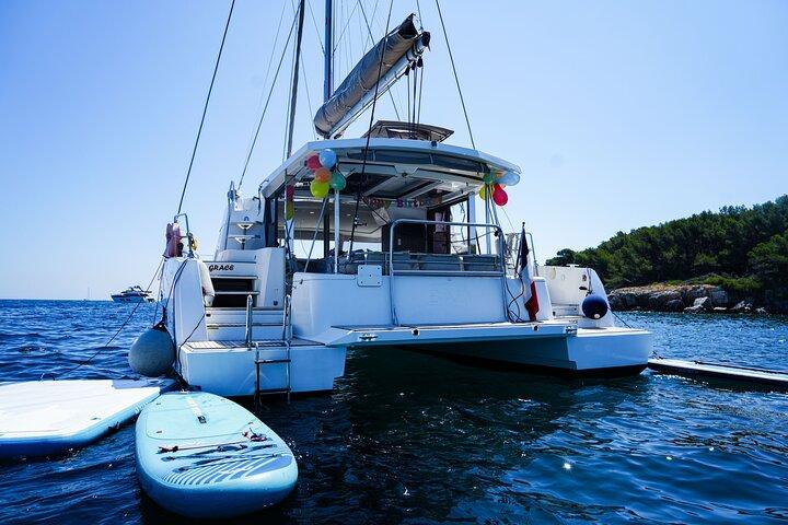 Private catamaran cruise, Lérins Islands, Antibes , Cannes