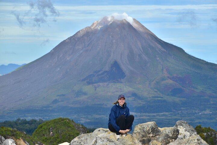 Pickup from Berastagi : Hiking Mount Sibayak and City Tour