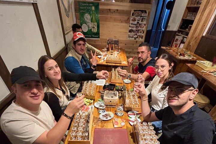 Sake Tasting at Kyoto Fushimi