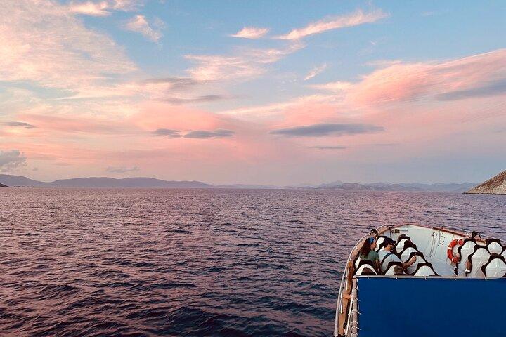 Sunset Cruise to Symi Island with a swim stop at St George’s Bay