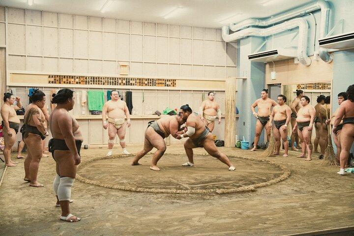 Tokyo Sumo Morning Training